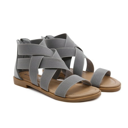 DAFENGEA Casual Women S Elastic Ankle Strap Low Wedges Open Toe Shoes Flats Gladiator Sandals Comfortable Ladies Brown Wedge Sandals for Women Beach Shoes
DAFENGEA Casual Women S Elastic Ankle Strap Low Wedges Open Toe Shoes Flats Gladiator Sandals Comfortable Ladies Brown Wedge Sandals for Women Beach Shoes