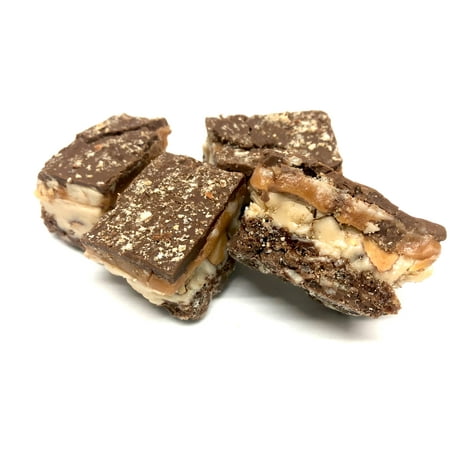 Chocolate Caramel Double Crunch Toffee - 1lb