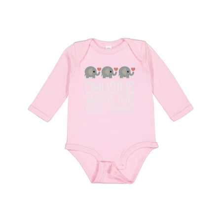 Inktastic Cousins Make the Best Friends Gift Baby Boy or Baby Girl Long Sleeve Bodysuit
Inktastic Cousins Make the Best Friends Gift Baby Boy or Baby Girl Long Sleeve Bodysuit