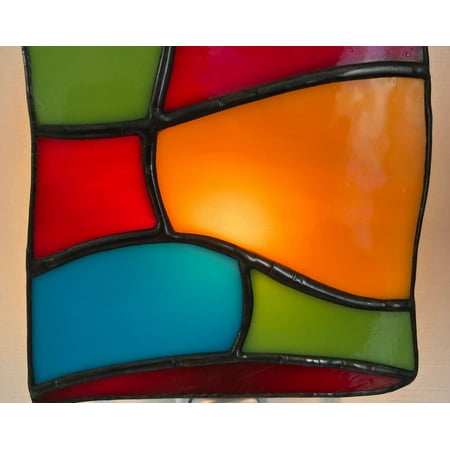 Abstract Stained Glass Night Light multi-color switch control and bulb detachable stained glass cover. Free Shipping!
Abstract Stained Glass Night Light multi-color switch control and bulb detachable stained glass cover. Free Shipping!