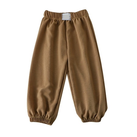 TIREOW Breathable Pants for Kids Boys and Girls Summer Anti Thin Loose Trousers Elastic Waist Pants Wide Legged Pants Soft and Comfortable Trousers(7-8 Years Brown)
TIREOW Breathable Pants for Kids Boys and Girls Summer Anti Thin Loose Trousers Elastic Waist Pants Wide Legged Pants Soft and Comfortable Trousers(7-8 Years Brown)