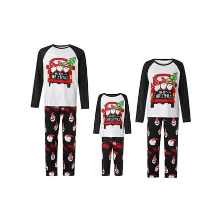 Diconna Family Christmas Pajamas Printed Long Sleeve Round Neck T-shirt Trousers Pants Christmas Family Pajama Sets Sleepwear Loungewear
Diconna Family Christmas Pajamas Printed Long Sleeve Round Neck T-shirt Trousers Pants Christmas Family Pajama Sets Sleepwear Loungewear
