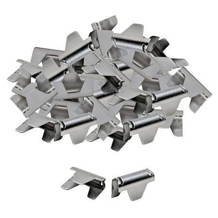 Upholstery Stay Wire Clips for Attaching Springing Wire to Springs- 40 Pk w/ Instructions
Upholstery Stay Wire Clips for Attaching Springing Wire to Springs- 40 Pk w/ Instructions