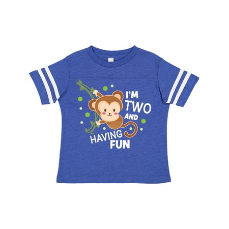 Inktastic I m Two and Having Fun with Monkey Gift Toddler Boy or Toddler Girl T-Shirt
Inktastic I m Two and Having Fun with Monkey Gift Toddler Boy or Toddler Girl T-Shirt