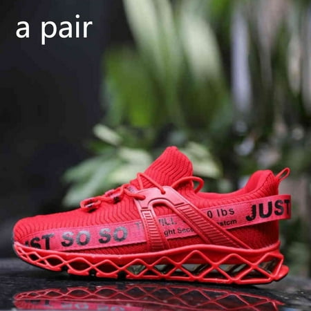 Well Fashionable Men Sports Knitted Running Shoes Ultra Lightweight Men Sneakers red
Well Fashionable Men Sports Knitted Running Shoes Ultra Lightweight Men Sneakers red