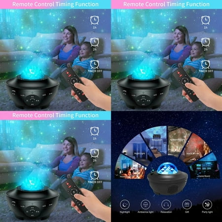 CHANGSHABR Galaxy Neon Projector With Remote Control & Music Loudspeaker Voice Control & Timer Galaxy Prospector For Baby Kids Adult Bedroom/Decor/Birthday/Party
CHANGSHABR Galaxy Neon Projector With Remote Control & Music Loudspeaker Voice Control & Timer Galaxy Prospector For Baby Kids Adult Bedroom/Decor/Birthday/Party