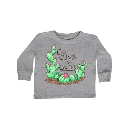 Inktastic Go Climb a Cactus Cacti and Succulents Gift Toddler Boy or Toddler Girl Long Sleeve T-Shirt
Inktastic Go Climb a Cactus Cacti and Succulents Gift Toddler Boy or Toddler Girl Long Sleeve T-Shirt