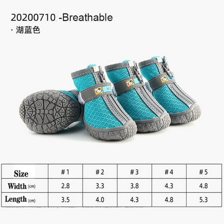 QWZNDZGR 4pcs/set Waterproof Pet Dog Shoes Antiskid Puppy Rain Shoes Chihuahua Walking Boots Breathable Cat Socks Pet Paw Accessories
QWZNDZGR 4pcs/set Waterproof Pet Dog Shoes Antiskid Puppy Rain Shoes Chihuahua Walking Boots Breathable Cat Socks Pet Paw Accessories