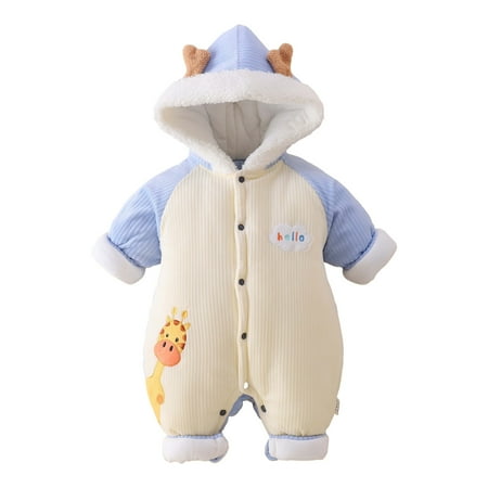 Elainilye Fashion Onesie For Kids Animal Pajamas Christmas Cosplay Costume For Girls Boys Sleepwear Homewear Suitable For 0-12 Months Old Blue
Elainilye Fashion Onesie For Kids Animal Pajamas Christmas Cosplay Costume For Girls Boys Sleepwear Homewear Suitable For 0-12 Months Old Blue