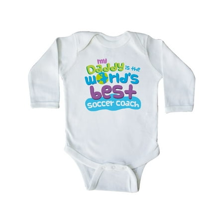 Inktastic Soccer Coach Dad for Kids Gift Baby Boy or Baby Girl Long Sleeve Bodysuit
Inktastic Soccer Coach Dad for Kids Gift Baby Boy or Baby Girl Long Sleeve Bodysuit