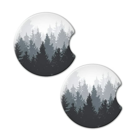 HOPONY Absorbent Car Coasters 2 Pack for Cup Holders 2.57 Ceramic Stone & Non-Scratch Cork Base Drink Coasters Set for Women Man Forest
HOPONY Absorbent Car Coasters 2 Pack for Cup Holders 2.57 Ceramic Stone & Non-Scratch Cork Base Drink Coasters Set for Women Man Forest