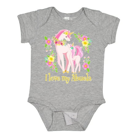 Inktastic I Love My Abuela Unicorn with Pink and Yellow Flowers Gift Baby Boy or Baby Girl Bodysuit
Inktastic I Love My Abuela Unicorn with Pink and Yellow Flowers Gift Baby Boy or Baby Girl Bodysuit