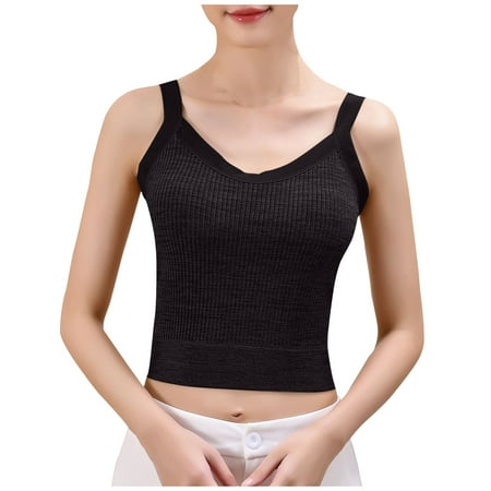 DNDKILG Slim Bralettes for Women Comfort Wirefree Seamless Workout Yoga Bra Black One Size
DNDKILG Slim Bralettes for Women Comfort Wirefree Seamless Workout Yoga Bra Black One Size