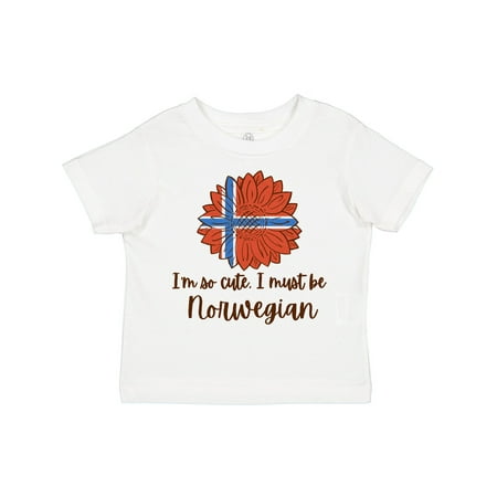 Inktastic I m So Cute I Must Be Norwegian Sunflower Gift Toddler Boy or Toddler Girl T-Shirt
Inktastic I m So Cute I Must Be Norwegian Sunflower Gift Toddler Boy or Toddler Girl T-Shirt