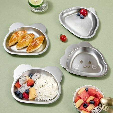 Ludlz Dinner Plate Shock-proof Heat Resistant Stable Bottom Reasonable Food Intake Cartoon Print Food Grade Kid Dining Plate Home Supply
Ludlz Dinner Plate Shock-proof Heat Resistant Stable Bottom Reasonable Food Intake Cartoon Print Food Grade Kid Dining Plate Home Supply