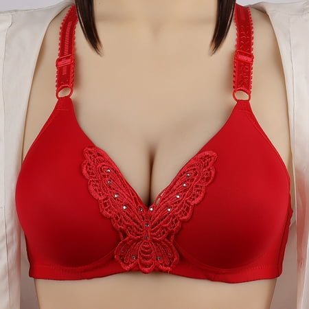 LEEy-world Women S Lingerie Women s Bras Wireless Full Coverage Plus Size Minimizer Non Padded Comfort Soft Bra Multipack Red 36
LEEy-world Women S Lingerie Women s Bras Wireless Full Coverage Plus Size Minimizer Non Padded Comfort Soft Bra Multipack Red 36