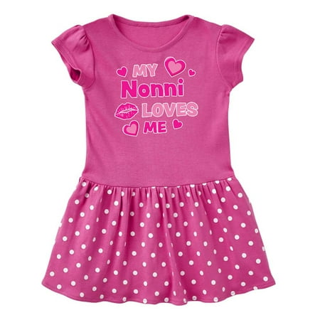 Inktastic Valentine s Day My Nonni Loves Me Hearts and Lips Gift Baby Girl Dress
Inktastic Valentine s Day My Nonni Loves Me Hearts and Lips Gift Baby Girl Dress