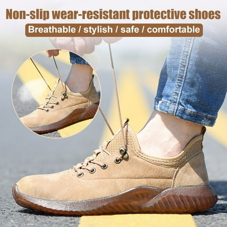 Safety Work Shoes Anti-piercing Breathable Mesh Anti-slip Safety Protective Shoes Puncture Proof Breathable Mesh Anti-slip Comfortable Soft Casual Safety Work Shoes Women Man Mesh
Safety Work Shoes Anti-piercing Breathable Mesh Anti-slip Safety Protective Shoes Puncture Proof Breathable Mesh Anti-slip Comfortable Soft Casual Safety Work Shoes Women Man Mesh