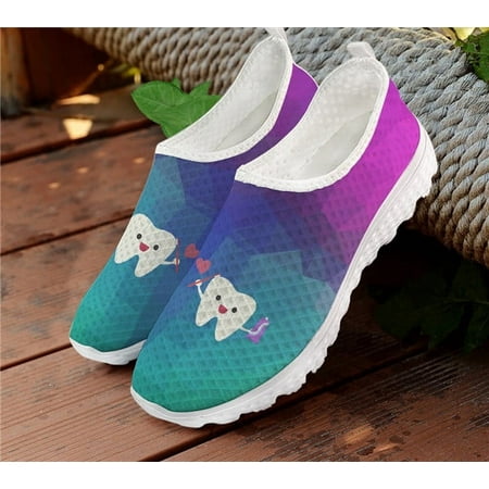 Cute Toothbrush Pattern Mesh Loafers Women Flats Slip On Sneakers Teeth/Dental/Dentist Ladies Shoes Summer Female Casual Shoes
Cute Toothbrush Pattern Mesh Loafers Women Flats Slip On Sneakers Teeth/Dental/Dentist Ladies Shoes Summer Female Casual Shoes