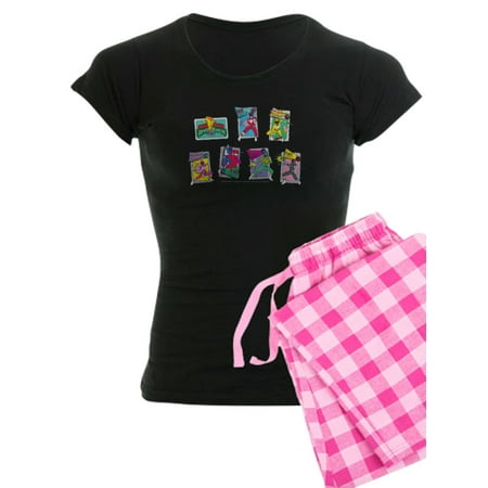 CafePress - Power Rangers Group Shots - Women s Dark Pajamas