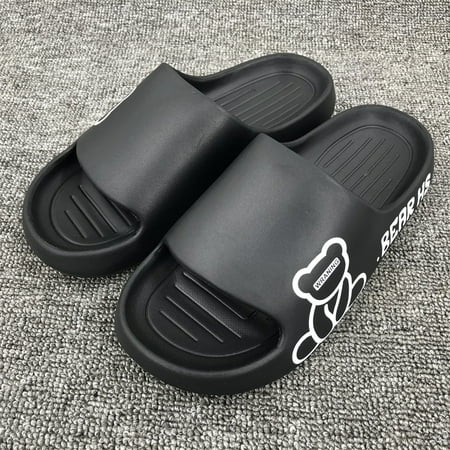 Men‘s Cartoon Bear Cloud Slides Pillow Slippers Comfortable Lightweight Open-toe Shoes For Indoor Outdoor Shower Bathroom Beach Sandals
Men‘s Cartoon Bear Cloud Slides Pillow Slippers Comfortable Lightweight Open-toe Shoes For Indoor Outdoor Shower Bathroom Beach Sandals