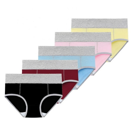Women s Cotton High Waisted Underwear - Breathable Lightweight Stretch Panties for Women – Multi-Pack 5Packs
Women s Cotton High Waisted Underwear - Breathable Lightweight Stretch Panties for Women – Multi-Pack 5Packs