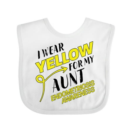 Inktastic I Wear Yellow for my Aunt- Endometriosis awareness Gift Baby Boy or Baby Girl Bib
Inktastic I Wear Yellow for my Aunt- Endometriosis awareness Gift Baby Boy or Baby Girl Bib
