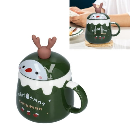 Domqga Coffee Cup 450ml Christmas Cup With Lid Spoon For Office For Kitchen For Bedroom
Domqga Coffee Cup 450ml Christmas Cup With Lid Spoon For Office For Kitchen For Bedroom
