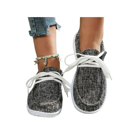 Daeful Women Loafers Plaid Casual Shoe Slip On Flats Work Breathable Anti-Slip Comfort Walking Shoes Black Gray 7.5
Daeful Women Loafers Plaid Casual Shoe Slip On Flats Work Breathable Anti-Slip Comfort Walking Shoes Black Gray 7.5