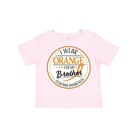 Inktastic I Wear Orange for My Brother- Leukemia Awareness Gift Toddler Boy or Toddler Girl T-Shirt
Inktastic I Wear Orange for My Brother- Leukemia Awareness Gift Toddler Boy or Toddler Girl T-Shirt