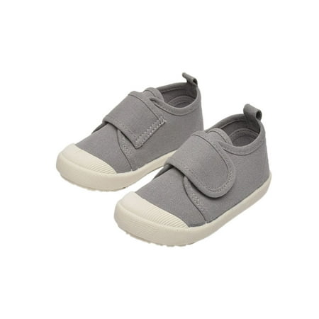 Woobling Girls Boys Flats Slip On Sneakers Non-Slip Casual Shoes School Canvas Shoe Fashion Comfort Magic Tape Gray 9C
Woobling Girls Boys Flats Slip On Sneakers Non-Slip Casual Shoes School Canvas Shoe Fashion Comfort Magic Tape Gray 9C