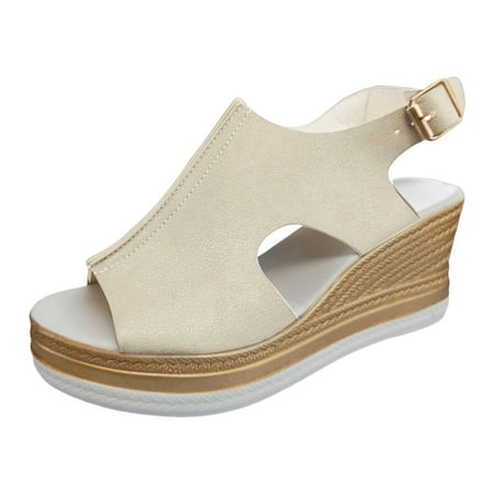 Xboschi Flat Sandals for Women Summer Sandals for Women 2024 Women s Large Size Sandals Roman Style Slope Heel Thick Bottom Hollow Fish Mouth Sandals High Heeled Sandals
Xboschi Flat Sandals for Women Summer Sandals for Women 2024 Women s Large Size Sandals Roman Style Slope Heel Thick Bottom Hollow Fish Mouth Sandals High Heeled Sandals