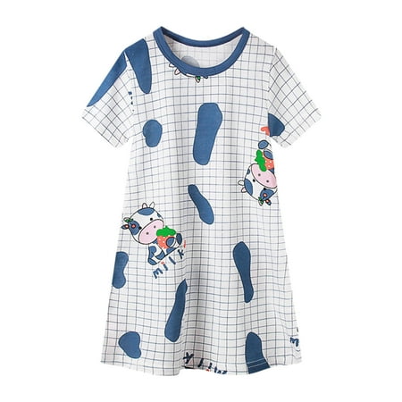 ZRBYWB Toddler Girls Dresses Summer Short Sleeve Cartoon Print Dress Casual Dress Nightdress Home Clothes Baby Girl Clothes
ZRBYWB Toddler Girls Dresses Summer Short Sleeve Cartoon Print Dress Casual Dress Nightdress Home Clothes Baby Girl Clothes