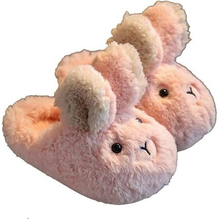 CoCopeaunts Fluffy Bunny Slippers for Toddler Kids Cozy Plush House Shoes Girl Indoor Anti Slip Furry Bedroom Slipper
CoCopeaunts Fluffy Bunny Slippers for Toddler Kids Cozy Plush House Shoes Girl Indoor Anti Slip Furry Bedroom Slipper