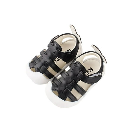 Wazshop Infant Flat Sandal Beach Crib Shoes Soft Sole Sandals Lightweight First Walkers Baby Girls Boys Fisherman Comfort Black 6.5C
Wazshop Infant Flat Sandal Beach Crib Shoes Soft Sole Sandals Lightweight First Walkers Baby Girls Boys Fisherman Comfort Black 6.5C