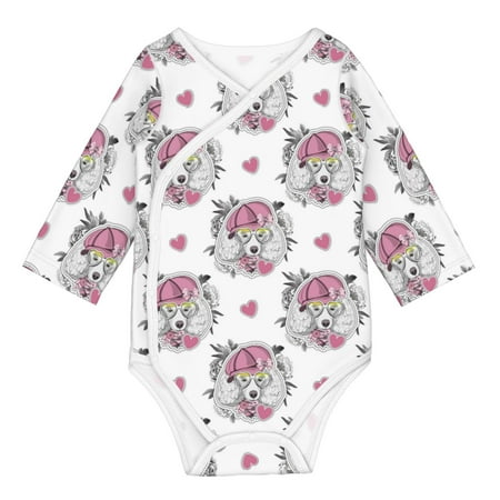 Coaee Cartoon Poodle Dog for Soft Cotton Baby Long-Sleeve Bodysuit Girls Boys Bodysuit Romper
Coaee Cartoon Poodle Dog for Soft Cotton Baby Long-Sleeve Bodysuit Girls Boys Bodysuit Romper