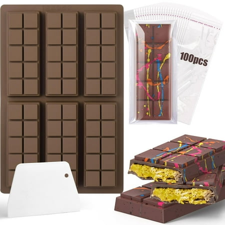 Chailin Six Cavity Rectangle Chocolate Food Grade Silicone Baking Tool For DIY Kitchen Cakes
Chailin Six Cavity Rectangle Chocolate Food Grade Silicone Baking Tool For DIY Kitchen Cakes