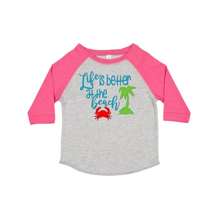 Inktastic Life is Better at the Beach Crab and Palm Tree Gift Toddler Boy or Toddler Girl T-Shirt
Inktastic Life is Better at the Beach Crab and Palm Tree Gift Toddler Boy or Toddler Girl T-Shirt