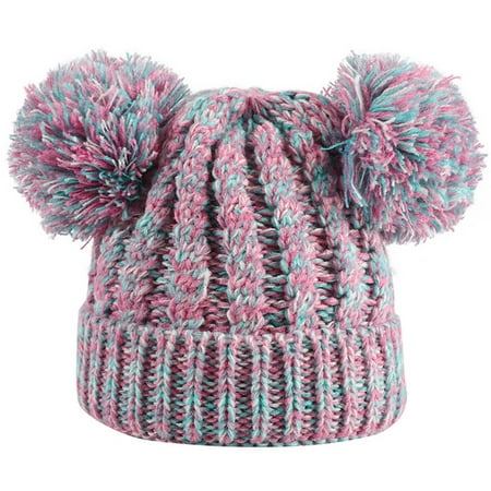 LSFYSZD Toddler Baby Winter Hat Contrast Color Warm Knitted Beanie Cap with Plush Balls for Infant Newborn Boys Girls
LSFYSZD Toddler Baby Winter Hat Contrast Color Warm Knitted Beanie Cap with Plush Balls for Infant Newborn Boys Girls