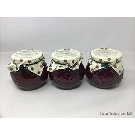 Darbo (3 Pack) Lingonberry Whole Berry Compote 600G Jars From Austria