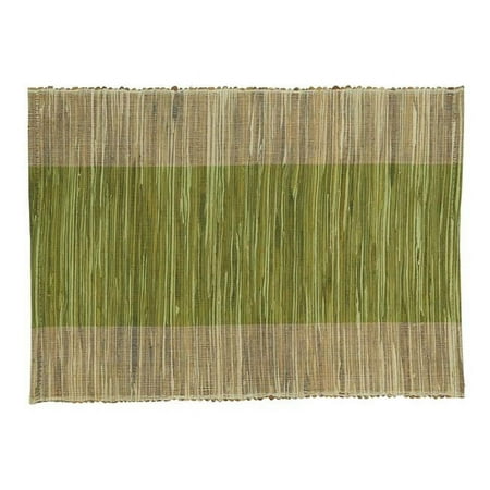 Saro Lifestyle Shimmering Banded Placemat (Set of 4)