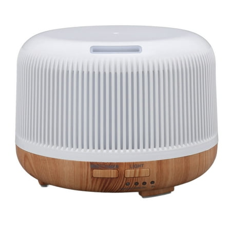 

Wood Grain Aromatherapy Humidifier 100-240V 300ml Mini Humidifier For Office For Large Room US Plug
