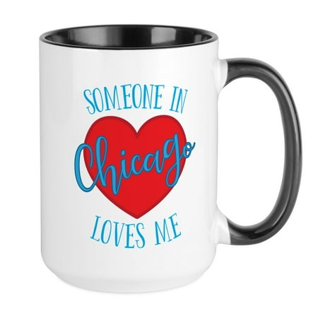 CafePress - Someone In Chicago Loves - 15 oz Ceramic Large Mug
CafePress - Someone In Chicago Loves - 15 oz Ceramic Large Mug