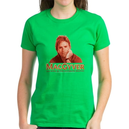 CafePress - Macgyver: Reddish Women s Dark T Shirt - Women s Dark T-Shirt