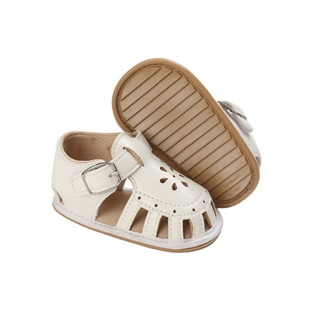 Lookwoild Baby Summer Sandals Solid Color Hollow-Out Buckle Stick-On Walking Shoes Soft Sole Anti-Slip Foot Wear
Lookwoild Baby Summer Sandals Solid Color Hollow-Out Buckle Stick-On Walking Shoes Soft Sole Anti-Slip Foot Wear