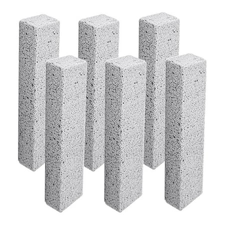 6 Pack Pumice Stone Toilet Bowl Clean Brush Remove Toilet Bowl Hard Water Rings Calcium Buildup and Rust Suitable
6 Pack Pumice Stone Toilet Bowl Clean Brush Remove Toilet Bowl Hard Water Rings Calcium Buildup and Rust Suitable