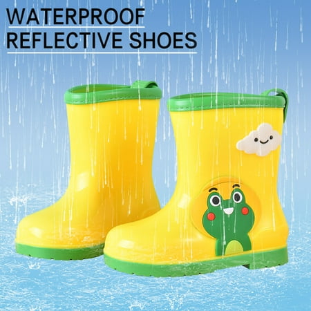 NECHOLOGY Fey Boots Children Cute Cartoon Fashion Waterproof And Non Slip Rain Boots Rain Boots Soft Bottom Rubber Boots for Kids Yellow 4.5 Years
NECHOLOGY Fey Boots Children Cute Cartoon Fashion Waterproof And Non Slip Rain Boots Rain Boots Soft Bottom Rubber Boots for Kids Yellow 4.5 Years