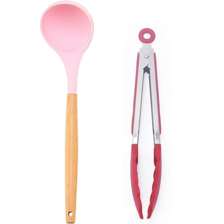 Kitchen Utensils Silicone Set 2 pcs Heat Resistant Cookware with Wooden Handle Non-Stick Cooking Utensil
Kitchen Utensils Silicone Set 2 pcs Heat Resistant Cookware with Wooden Handle Non-Stick Cooking Utensil