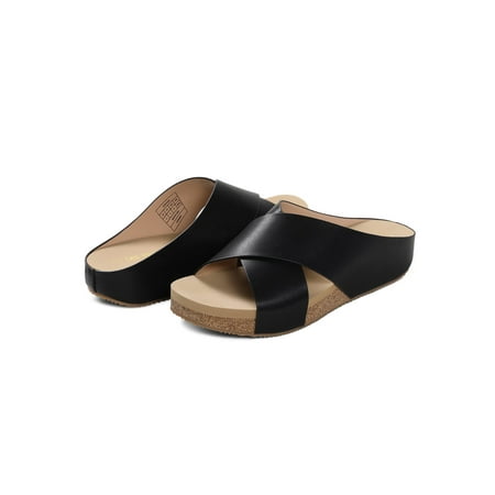 Women‘s Slide Sandals Slip on Open Toe Cute Platform Criss Cross Flat Sandals for Summer Women‘s Footwear
Women‘s Slide Sandals Slip on Open Toe Cute Platform Criss Cross Flat Sandals for Summer Women‘s Footwear