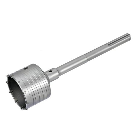 Wall Hole Drill Bit 80mm Hole Saw Cutter 230mm Drilling Depth Round Shank with Connecting Rod for SDS X5 Impact Drill
Wall Hole Drill Bit 80mm Hole Saw Cutter 230mm Drilling Depth Round Shank with Connecting Rod for SDS X5 Impact Drill